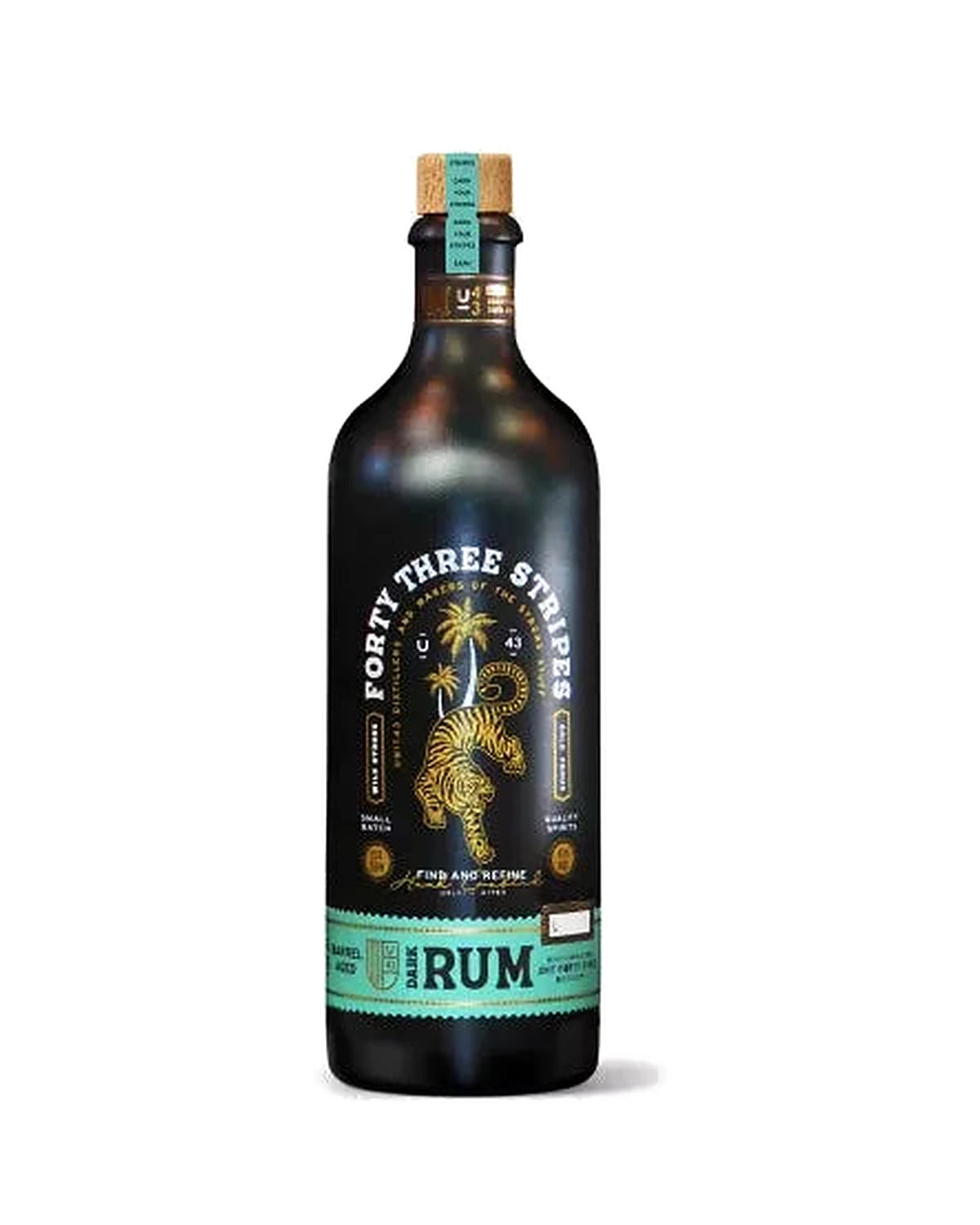 Forty Three Stripes Dark Rum 43% 700ml