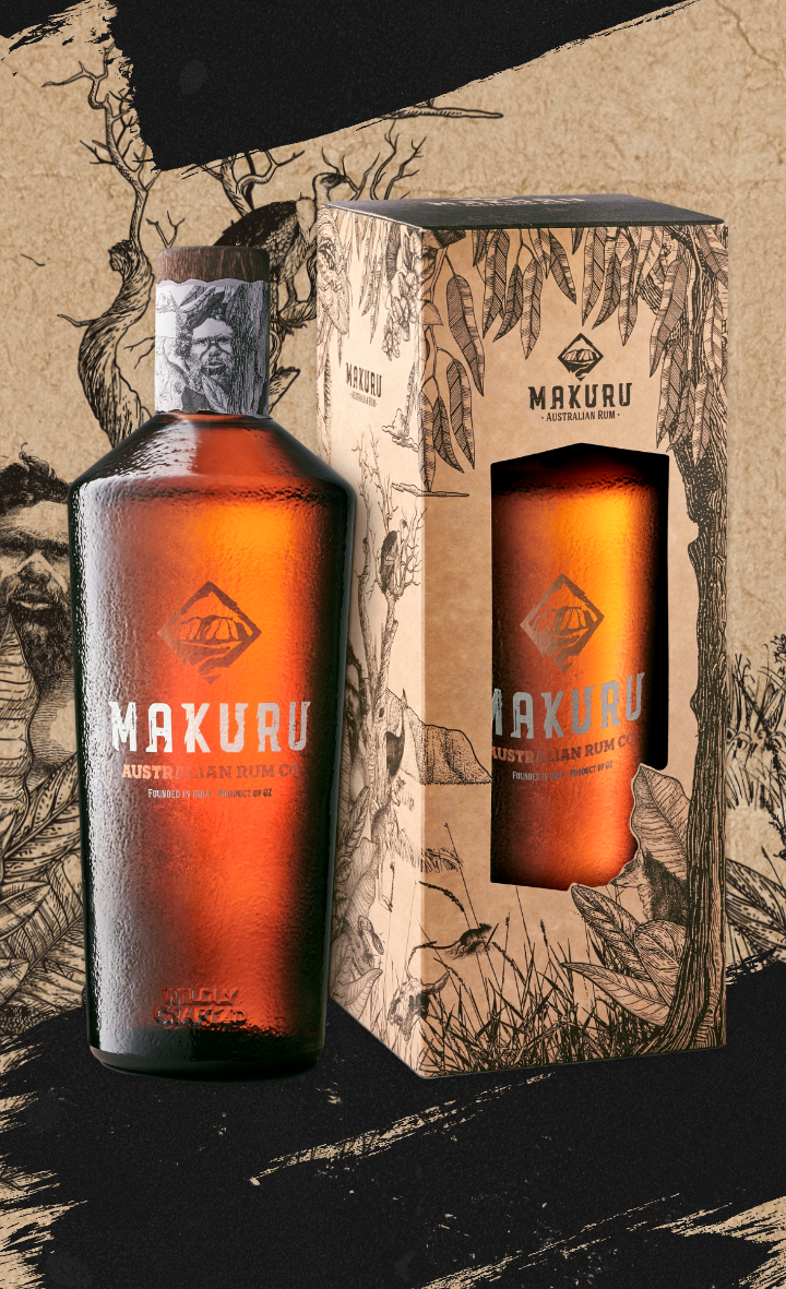 Makuru Australian Spiced Rum 700ml, 40%