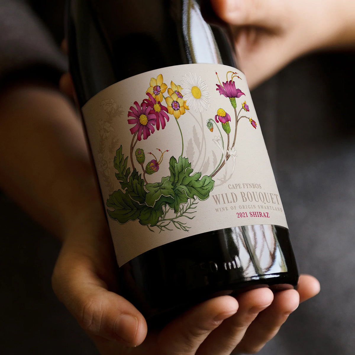 Cape Fynbos Wild Bouquet Shiraz (2021) 0.75l Száraz Vörösbor DRS