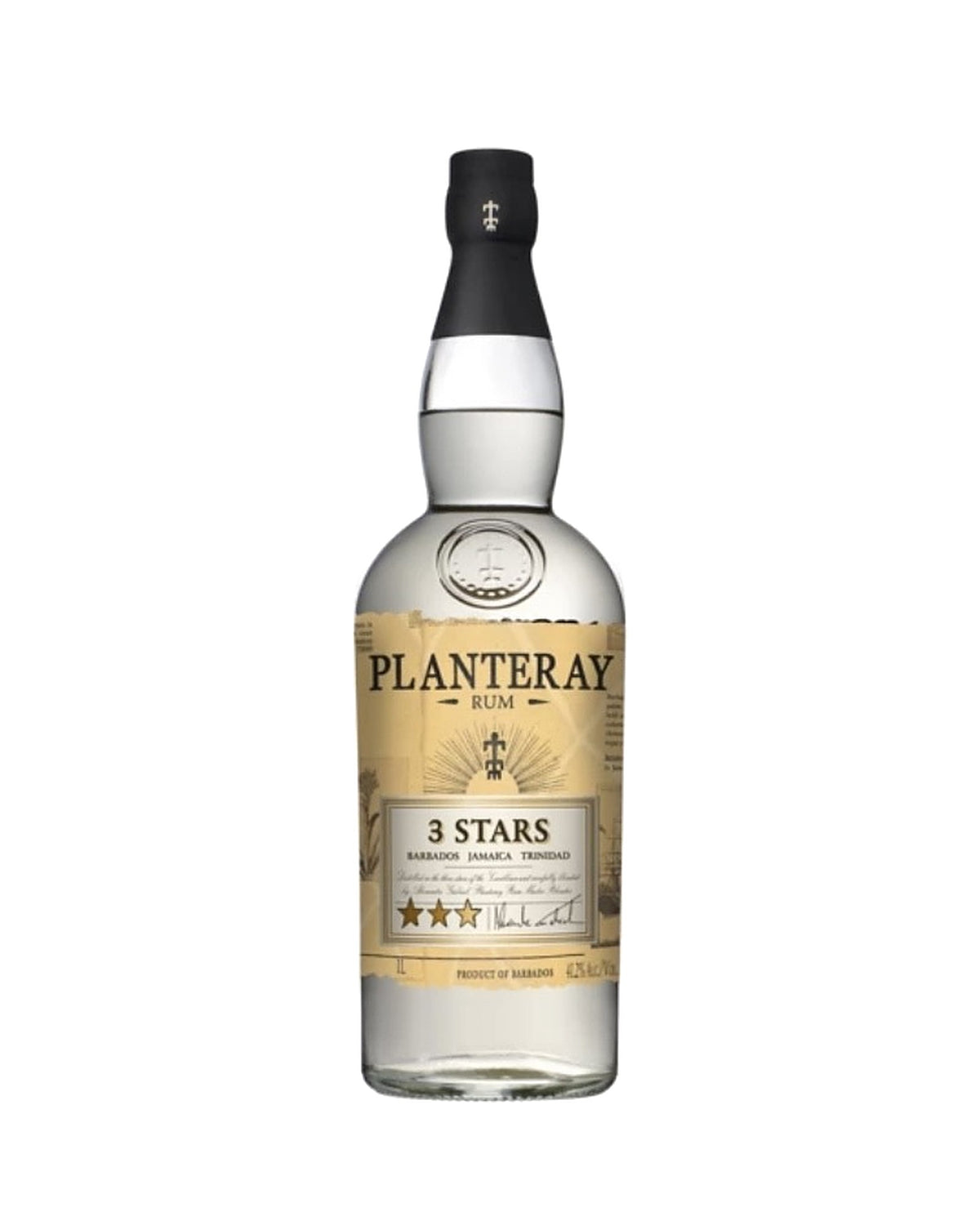 Planteray 3 Stars Rum (1L | 41,2%)