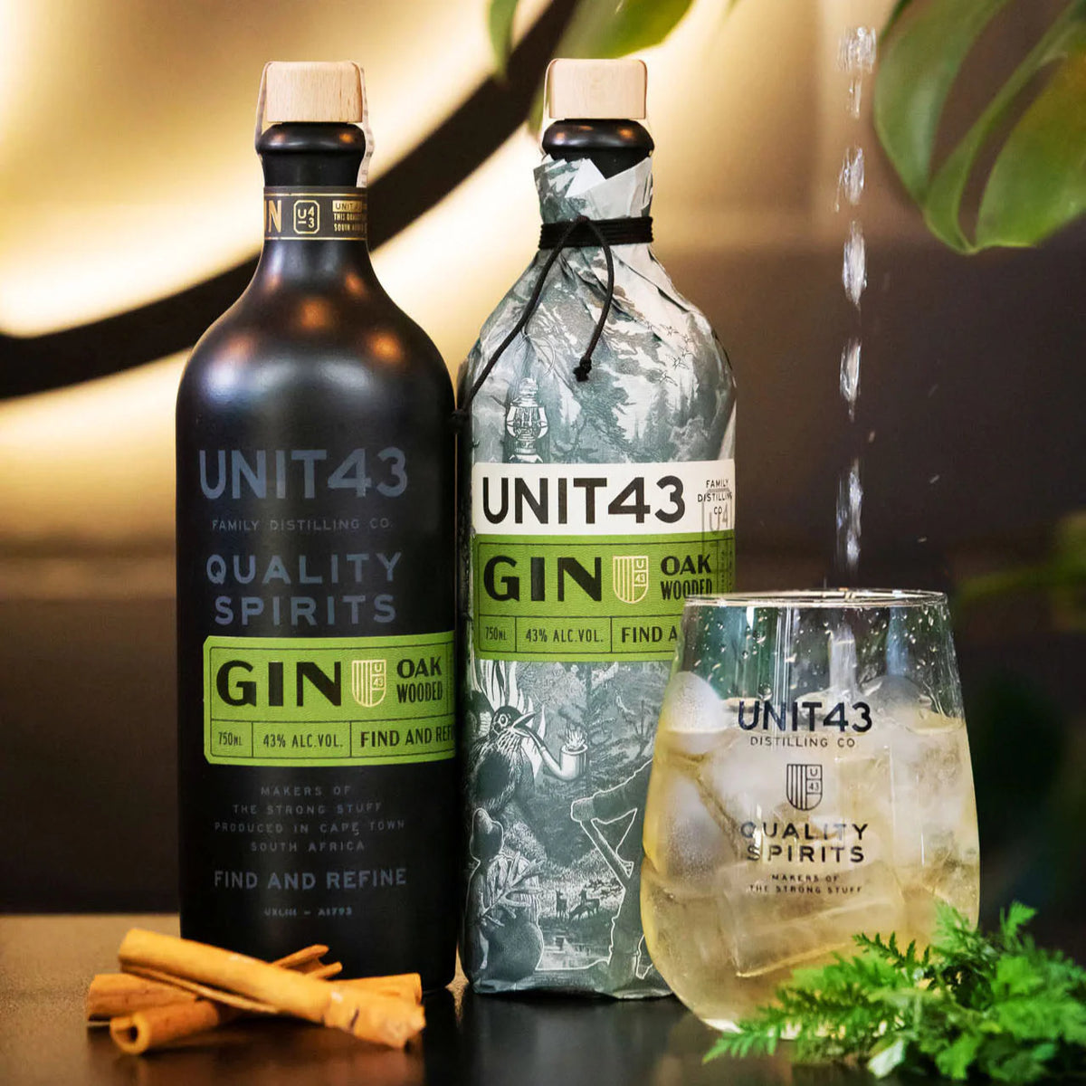 Unit 43 Oak Wooded Gin 700ml 43%