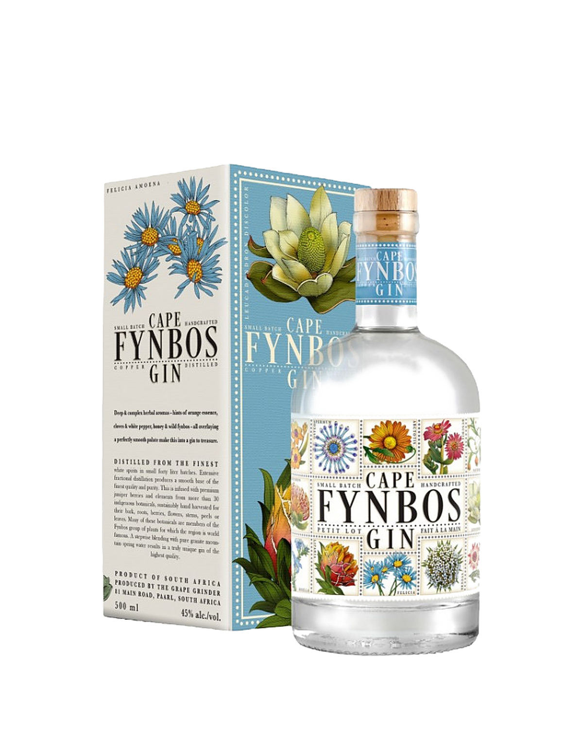 Cape Fynbos Gin Classic 500ml 43%