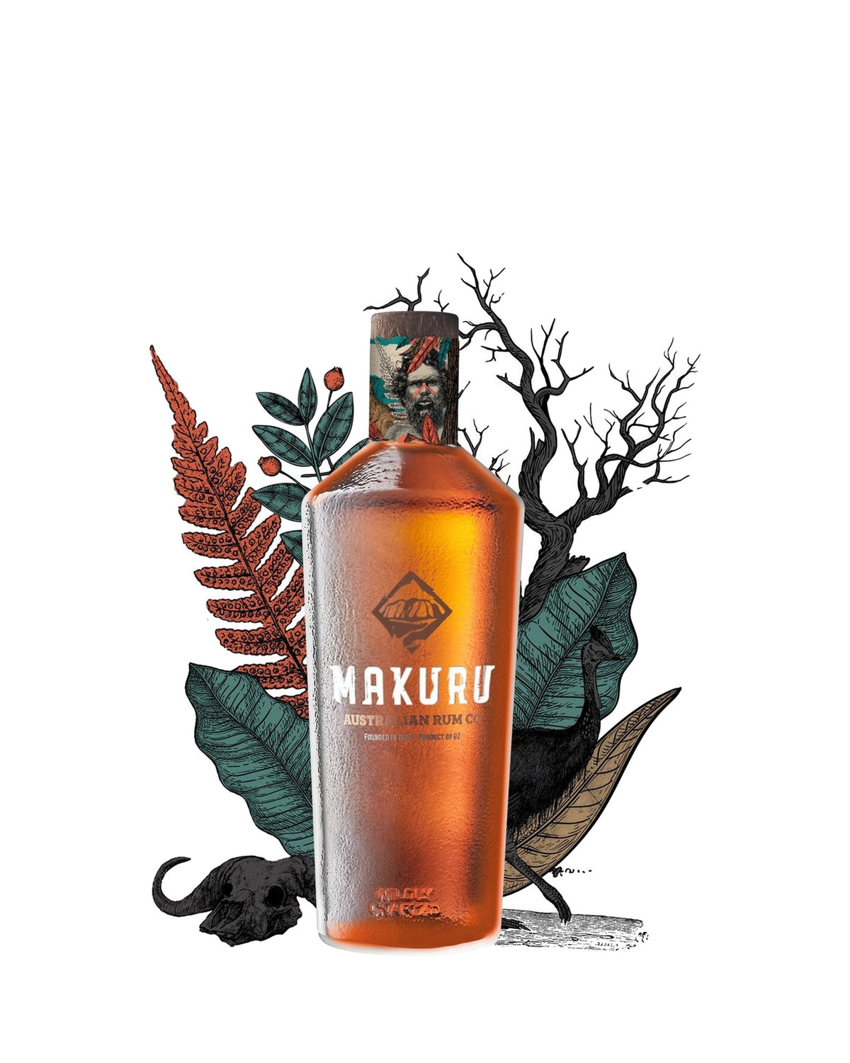 Makuru Australian Spiced Rum 700ml, 40%