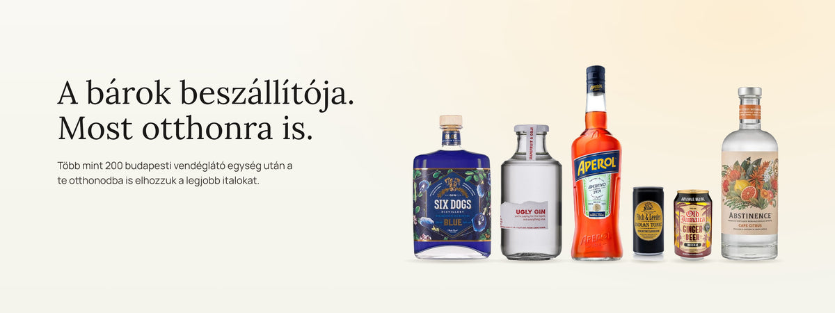 A bárok beszállítója. Most otthonra is. Több mint 200 budapesti vendéglátó egység után a te otthonodba is elhozzuk a legjobb italokat.