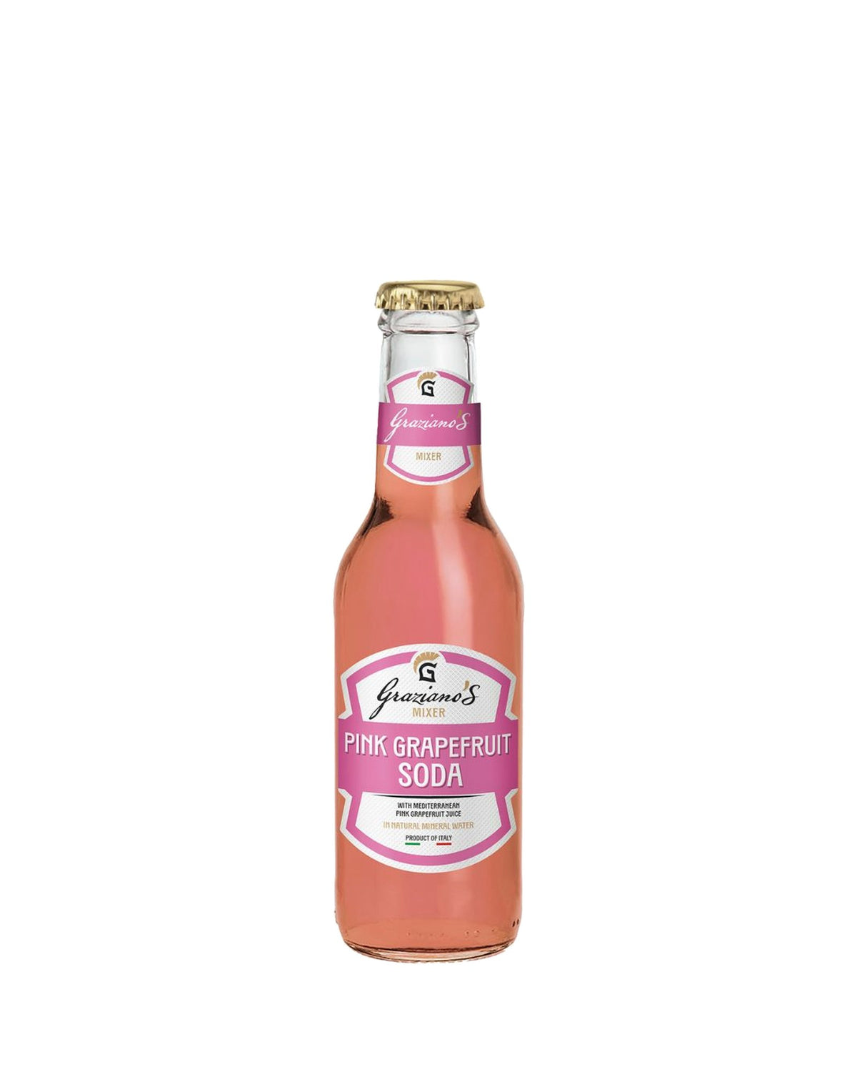 San Graziano Pink Grapefruit Soda (200ml)