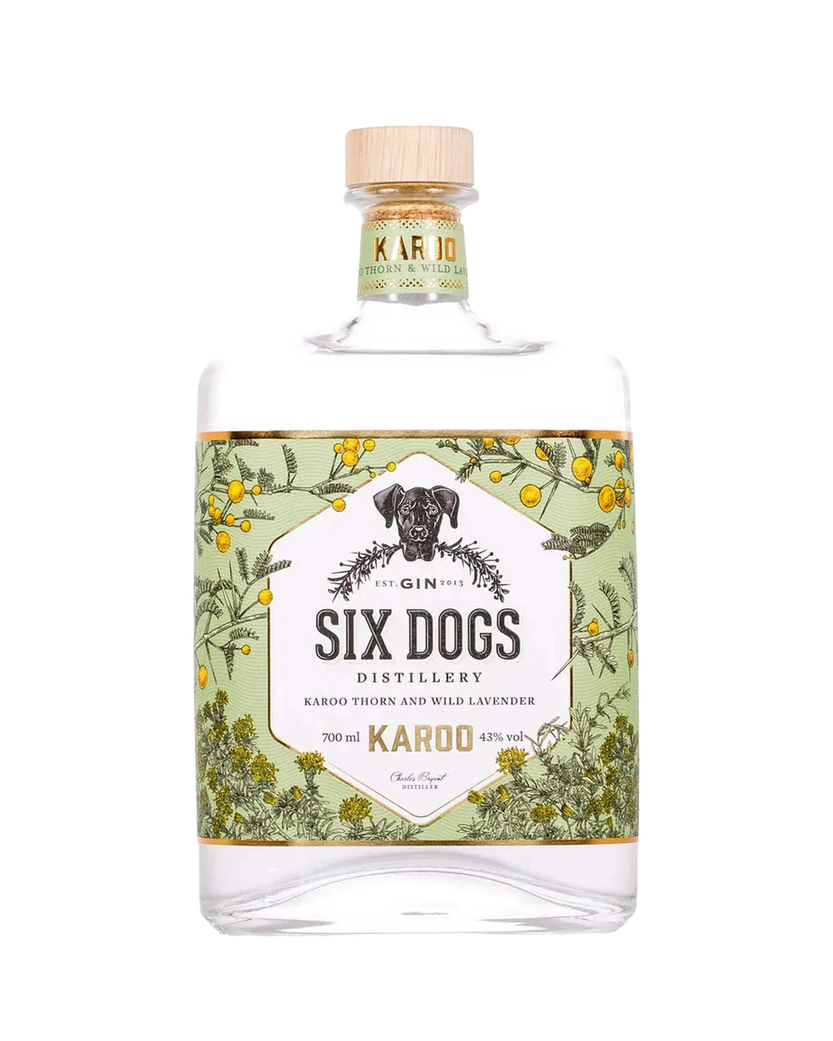 Six Dogs Karoo Gin 700ml 43%